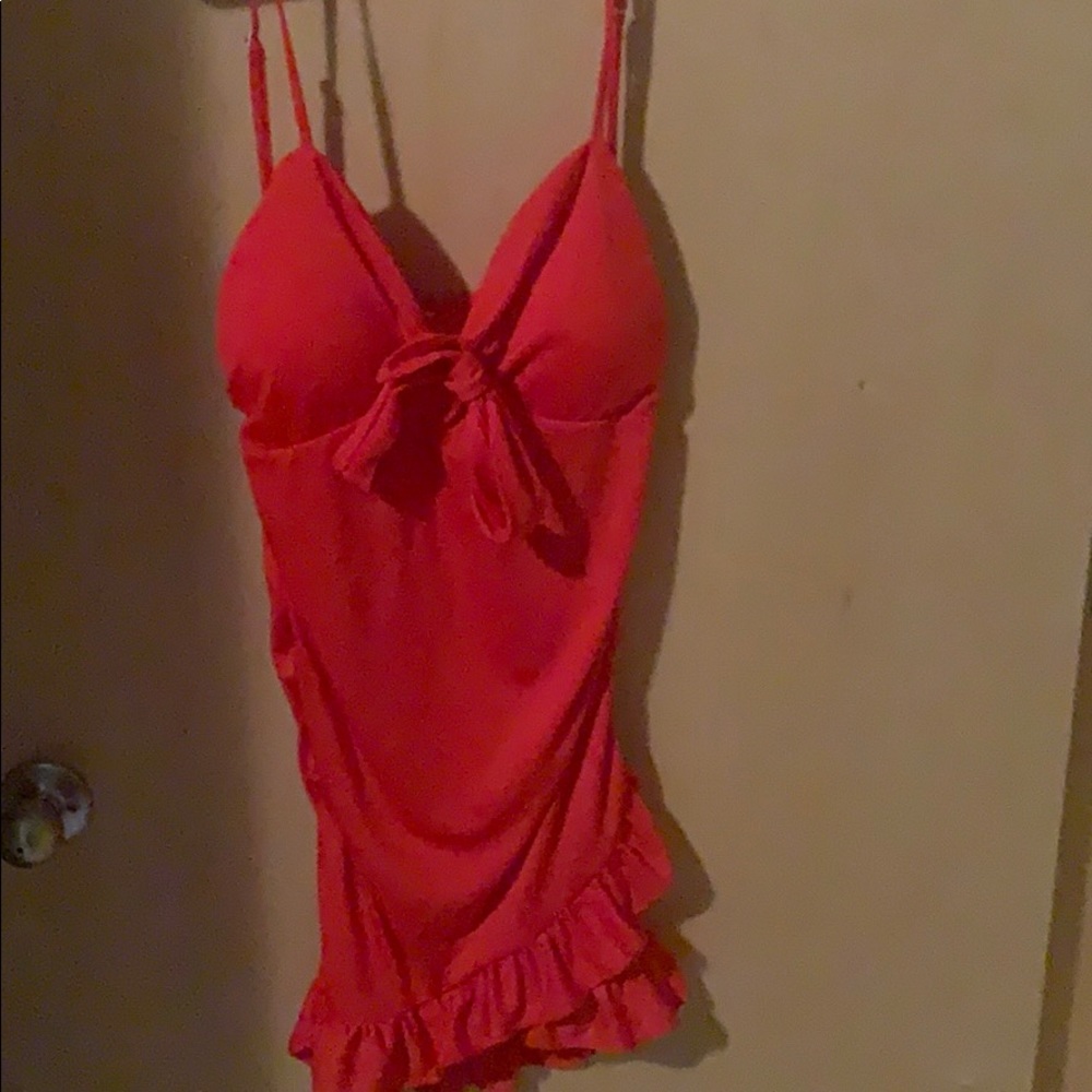 Red dress